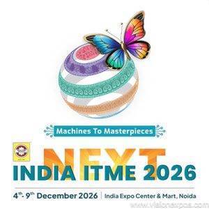 2026年印度新德里纺织机械展览会<br>India ITME 2026