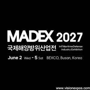 2027年韩国釜山舰船配套装备海军海事防务展<br>MADEX 2027