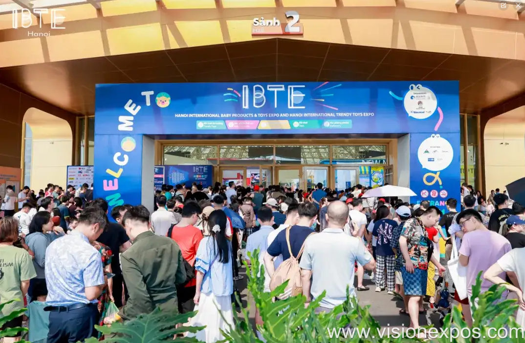 2027年越南河内孕婴童用品文具玩具展览会<br>IBTE HANOI 2027插图1 2027年越南河内孕婴童用品文具玩具展览会<br>IBTE HANOI 2027插图1