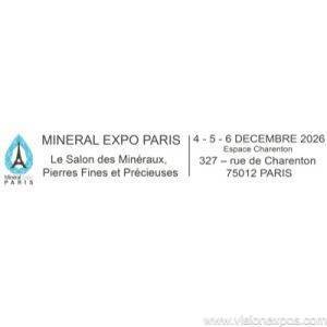 2026年法国巴黎矿物原石化石宝石加工设备展览会<br>MINERAL EXPO PARIS 2026