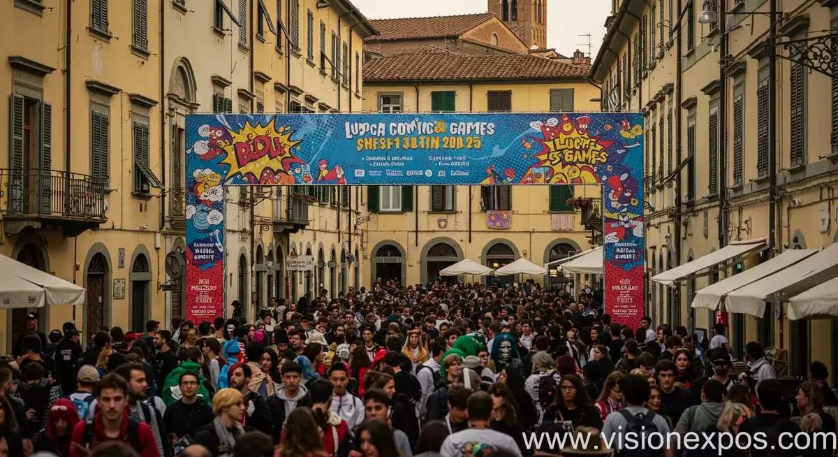 2026年意大利卢卡动画动漫游戏展览会<br>LUCCA COMICS & GAMES 2026插图1 2026年意大利卢卡动画动漫游戏展览会<br>LUCCA COMICS & GAMES 2026插图1