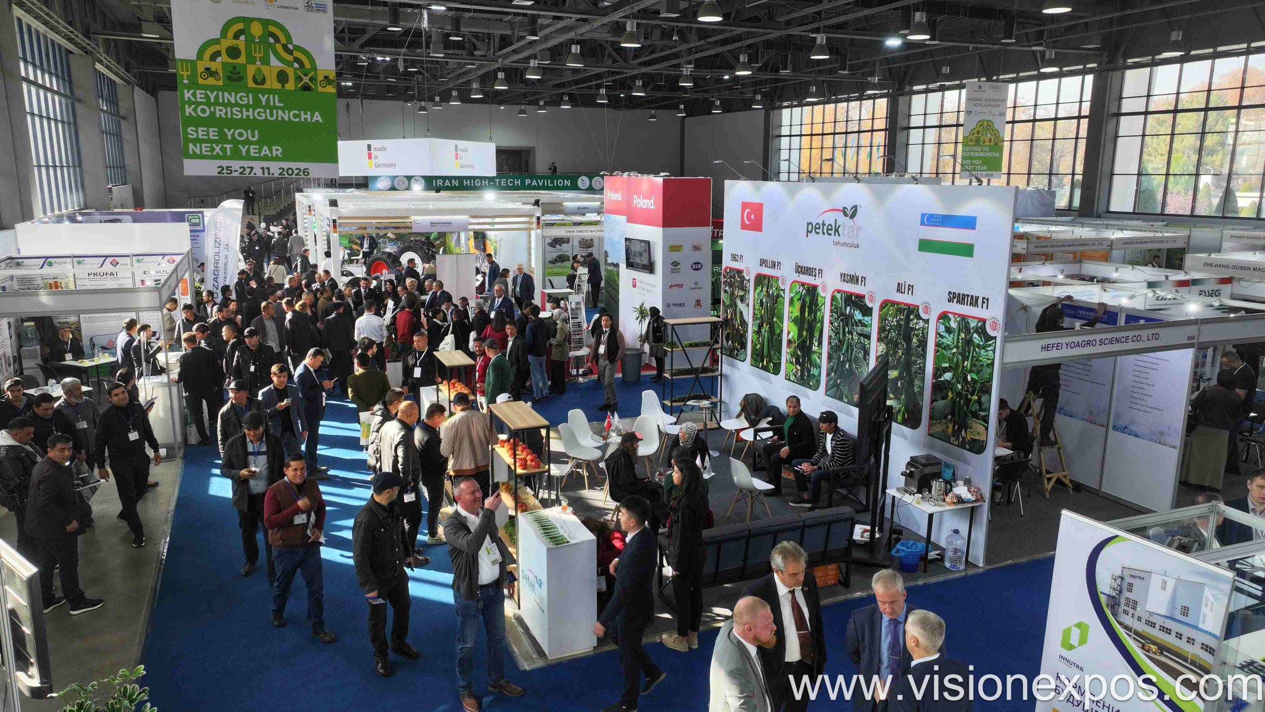2026年乌兹别克斯坦塔什干农业畜牧园艺展<br>Uzbekistan AgroExpo 2026插图3 2026年乌兹别克斯坦塔什干农业畜牧园艺展<br>Uzbekistan AgroExpo 2026插图3