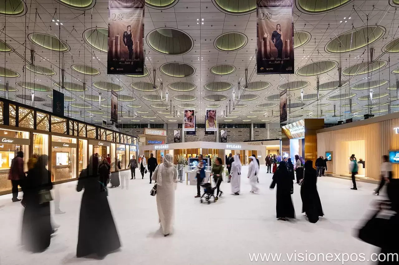 2026年卡塔尔多哈珠宝钟表及原料加工设备展<br>Doha Jewellery and Watches Exhibition DJWE 2026插图3 2026年卡塔尔多哈珠宝钟表及原料加工设备展<br>Doha Jewellery and Watches Exhibition DJWE 2026插图3