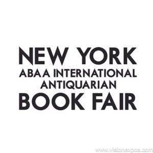 2027年美国纽约国际古旧珍本书展<br>New York International Antiquarian Book Fair 2027