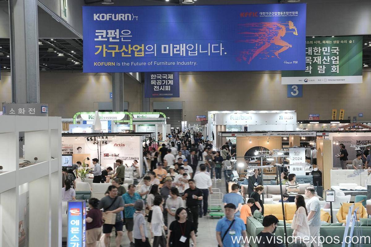 2027年韩国首尔家具、室内及木工机械展览会<br>KOFURN 2027插图2 2027年韩国首尔家具、室内及木工机械展览会<br>KOFURN 2027插图2